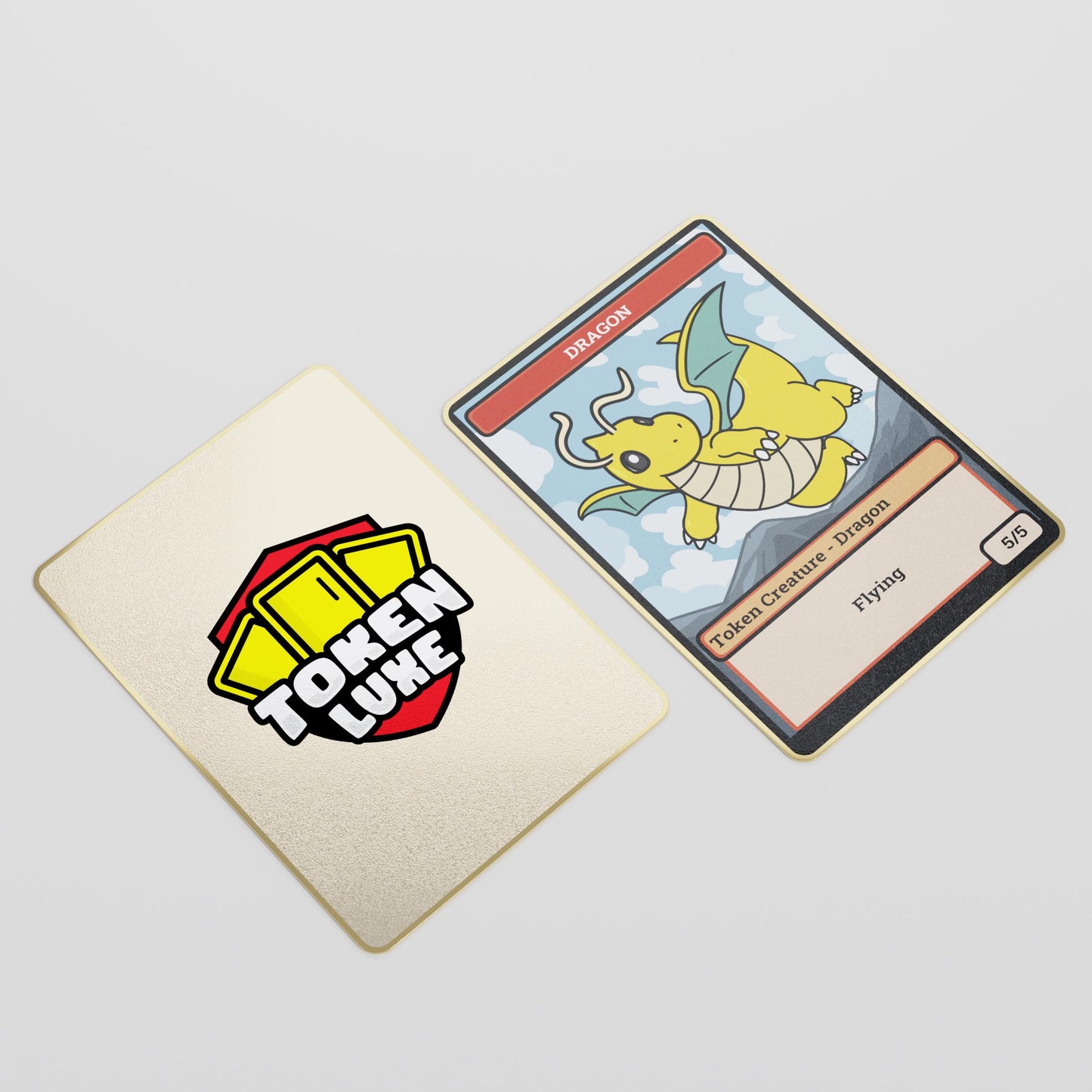MTG x Pokémon Custom Metallic Dragon Token