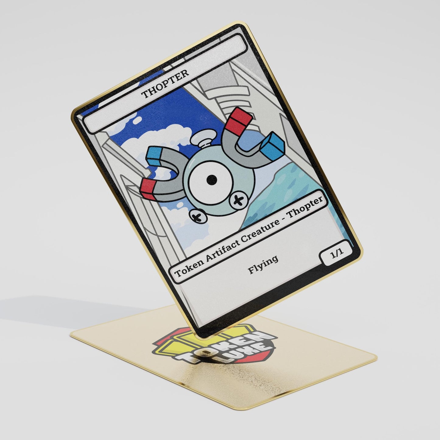 MTG x Pokémon Custom Metallic Thopter Token