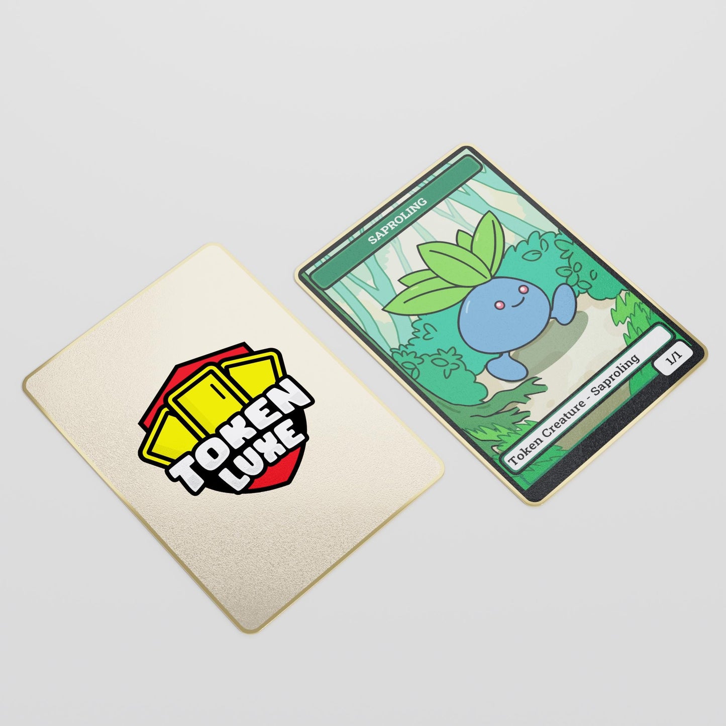 MTG x Pokémon Custom Metallic Saproling Token