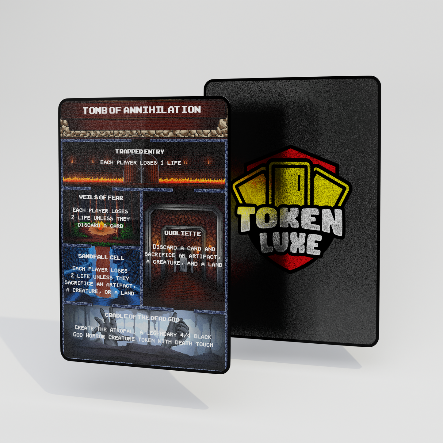 The Ultimate Dungeon Delver Set: Metal Pixel Art Tokens For Magic The Gathering