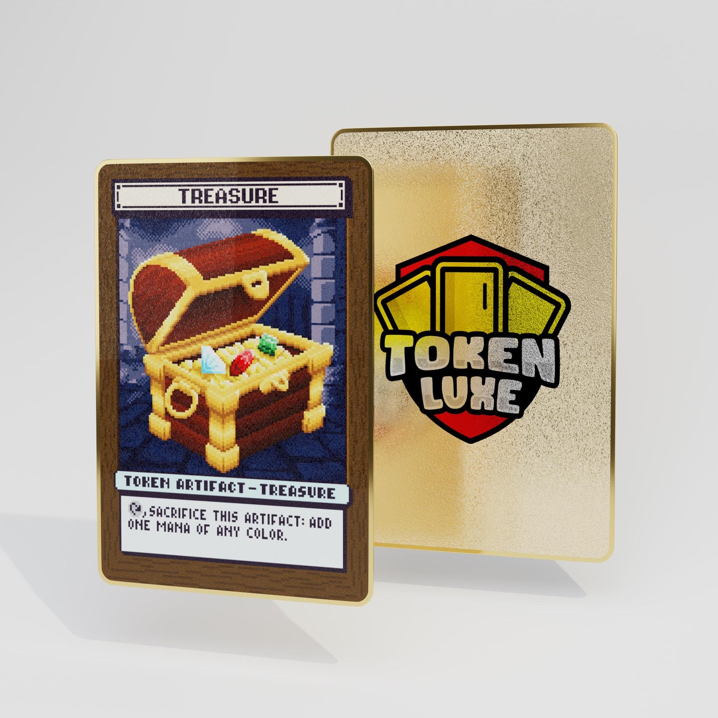 Metallic Treasure Token For Magic The Gathering