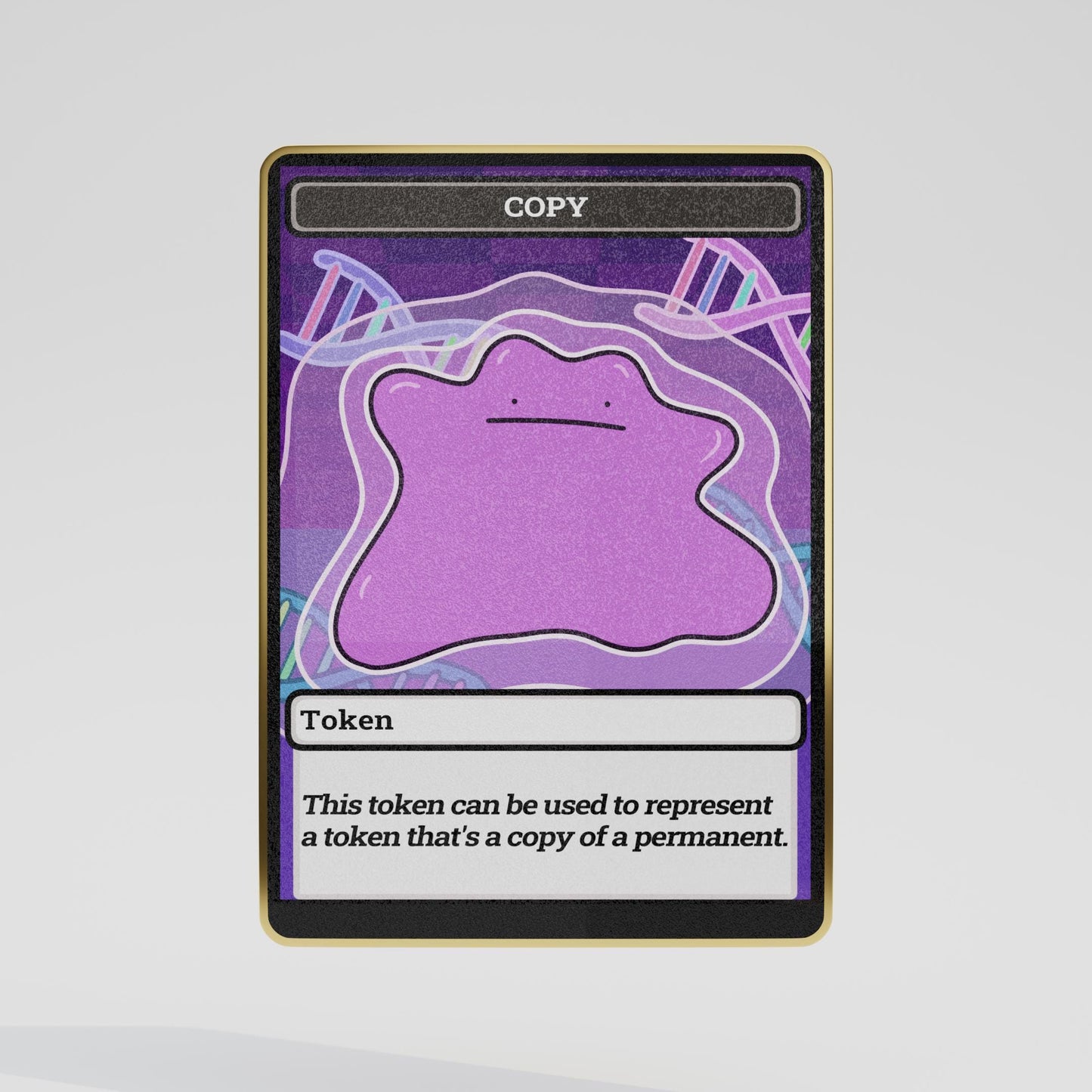 MTG x Pokémon Custom Metallic Copy Token