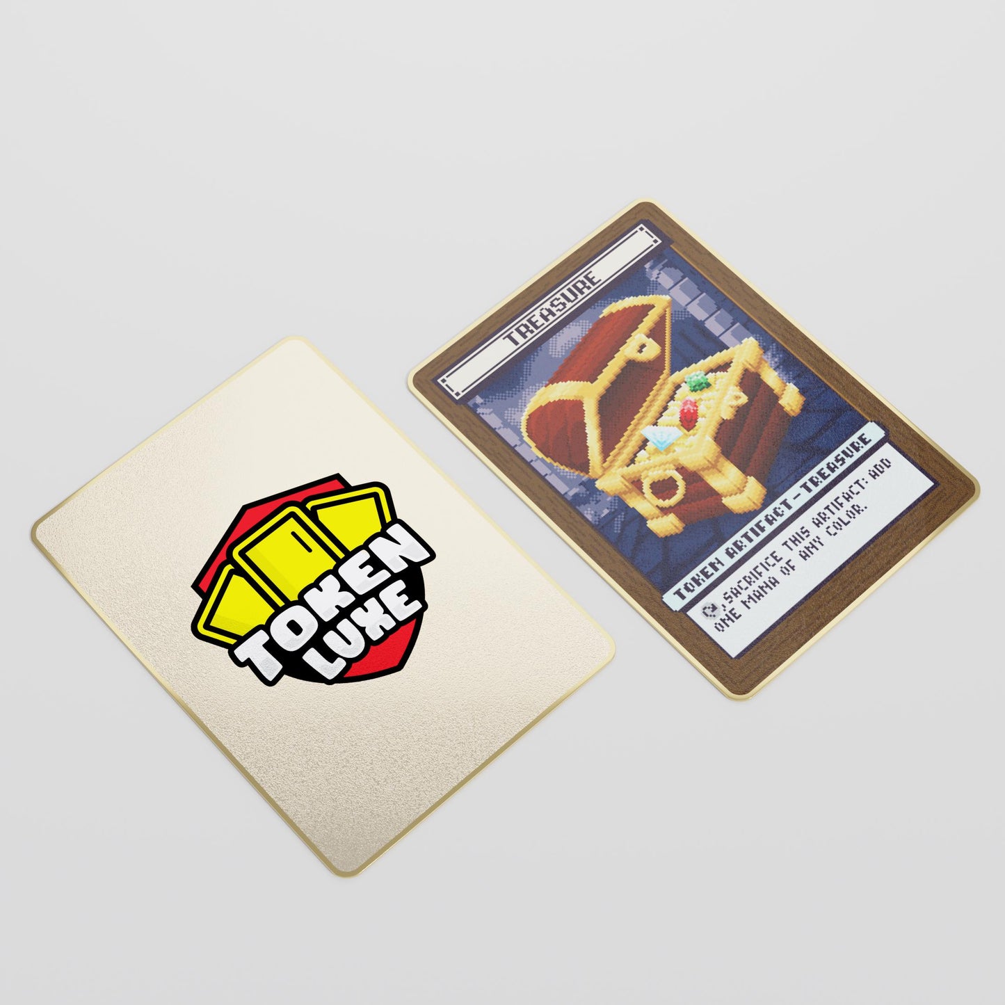 Metallic Treasure Token For Magic The Gathering