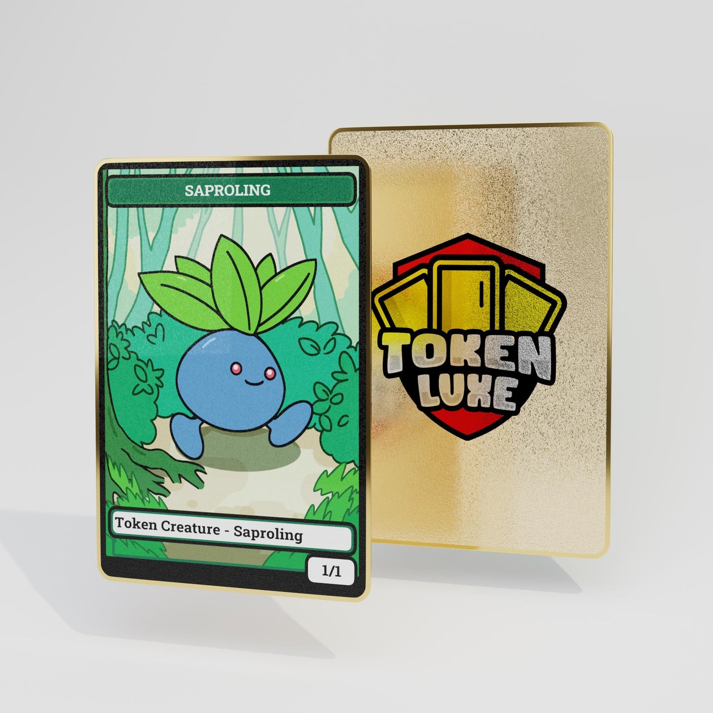 MTG x Pokémon Custom Metallic Saproling Token